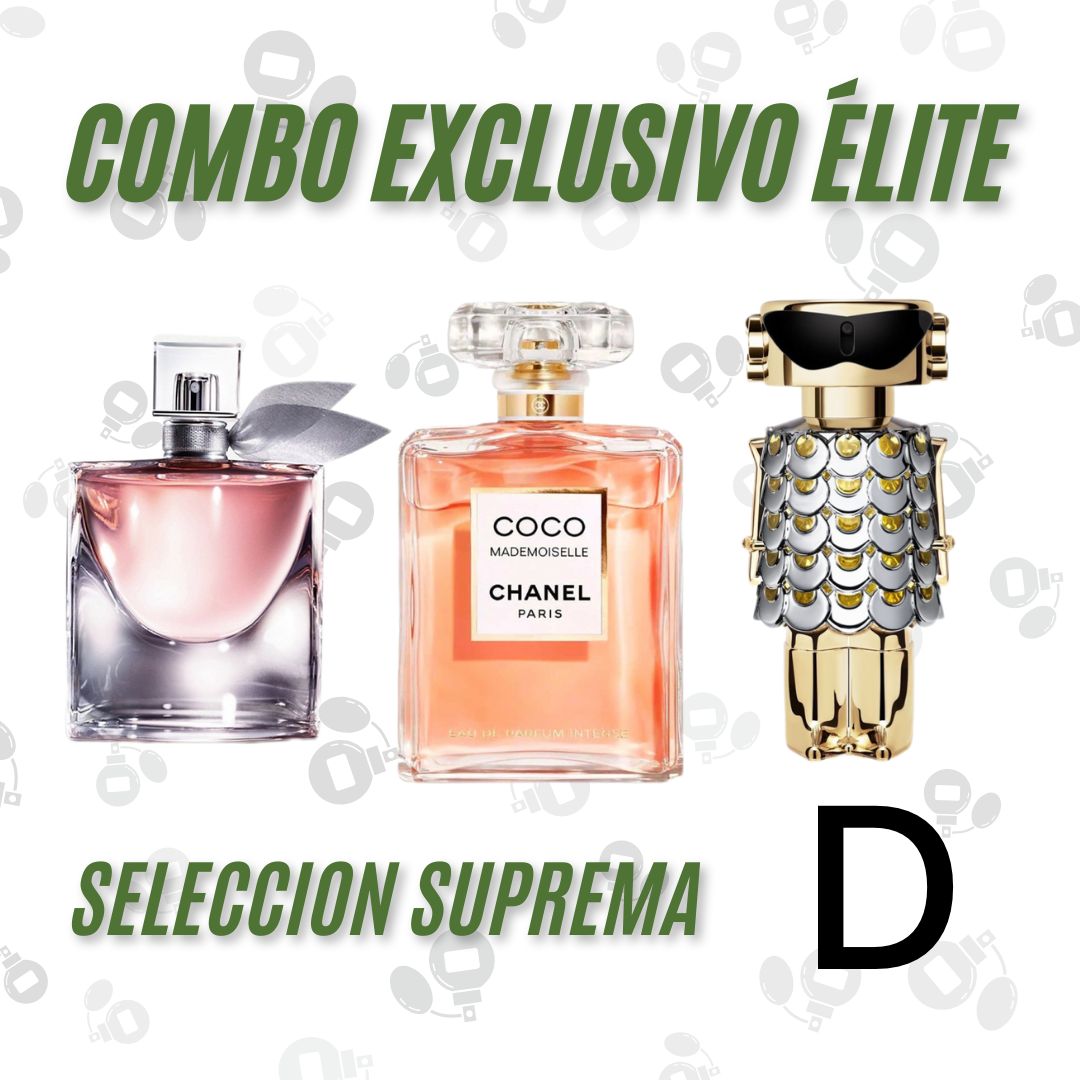 TRIO DE PERFUME MARCA